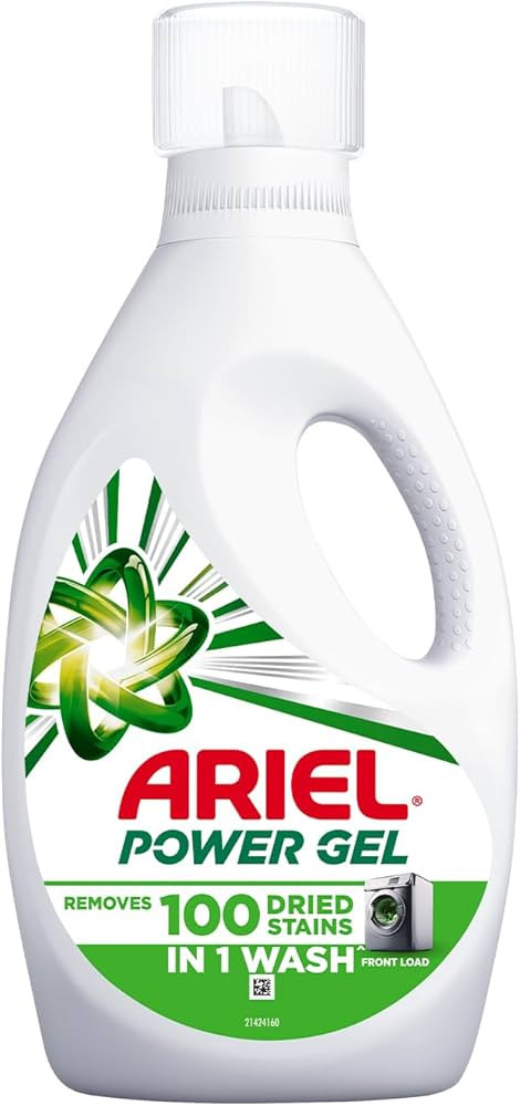 ARIEL POWER GEL LIQUID LAUNDRY DETERGENT FRONT LOAD 1 KG